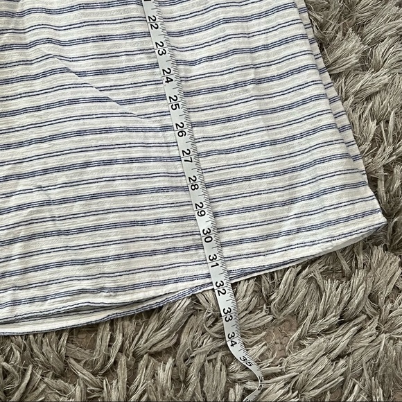 J.Crew Embroidered Striped Tunic Dress, size M - Picture 8 of 11